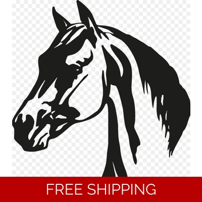 Funny Horse Die Cut Vinyl Decal sticker Funny Horse Die Cut Vinyl Decal sticker